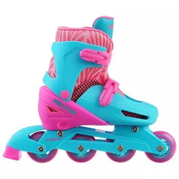 Роликовые коньки раздвижные onlytop, р. 30-33, колеса pvc 64 мм