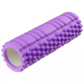 Ролик массажный sangh, 30х10 см, цвет фиолетовый