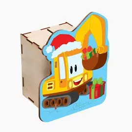 Роспись по дереву копилка