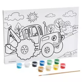 Роспись по холсту 20х30