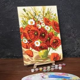 Роспись по номерам без подрамника