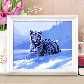 Роспись по номерам без подрамника