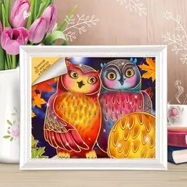 Роспись по номерам без подрамника