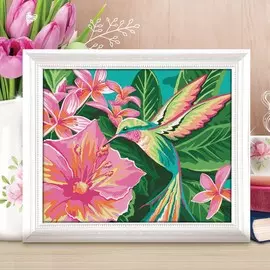 Роспись по номерам без подрамника