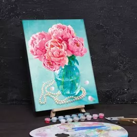 Картина по номерам без подрамника