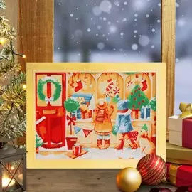 Роспись по номерам без подрамника