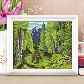 Роспись по номерам без подрамника