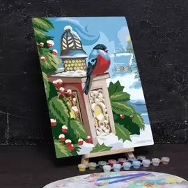 Роспись по номерам без подрамника