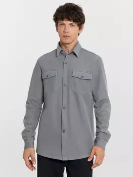 Рубашка мужская серая