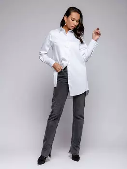 Рубашка удлиненная