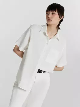 Рубашка женская белая