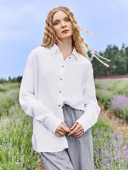 Рубашка женская белая
