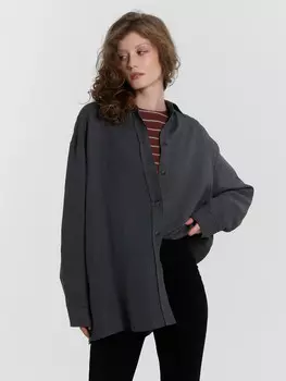 Рубашка женская серая