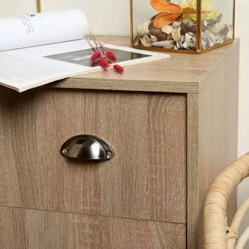 Ручка cappio, м/о 65 мм, цвет матовый никель, 1 шт.