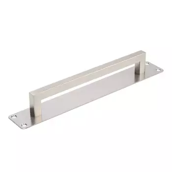 Ручка дверная, цвет нержавеющая сталь, 260х40 мм