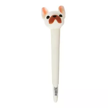 Ручка гелевая-прикол, стержень синий