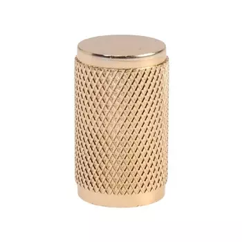 Ручка-кнопка cappio, d=18 мм, цвет золото, 8 шт.