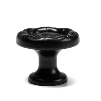 Ручка-кнопка cappio, d=33 мм, цвет черный