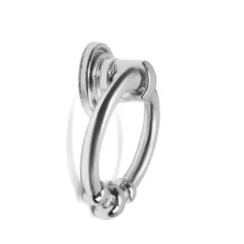 Ручка-кнопка cappio, d=36 мм, цвет хром