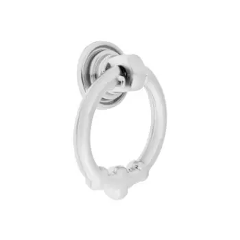 Ручка-кнопка cappio, d=36 мм, цвет хром, 8 шт.