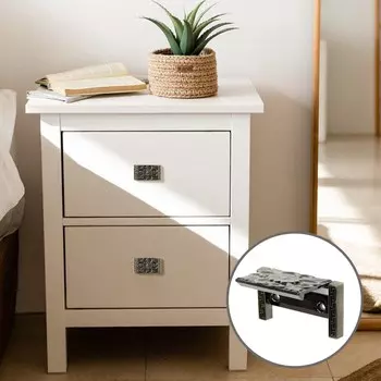 Ручка-кнопка cappio rk131, мебельная, цвет бронза