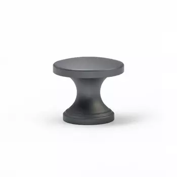 Ручка-кнопка cappio rk148, d=30 мм, цвет графит