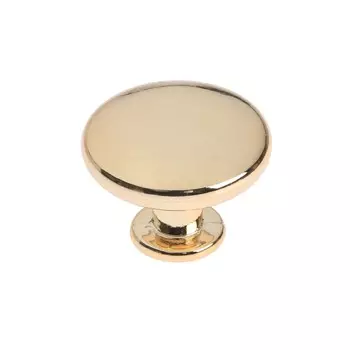 Ручка кнопка light pk036gp (md112gp), цвет золото, 8 шт tmp