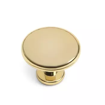 Ручка кнопка light pk036gp (md=112gp), цвет золото