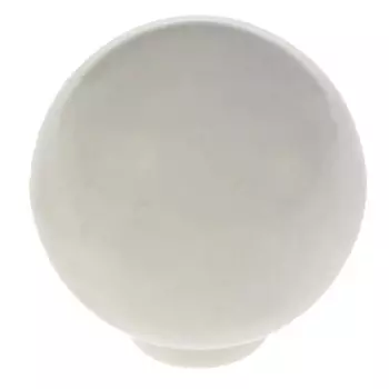 Ручка кнопка plastic 008, пластиковая, белая