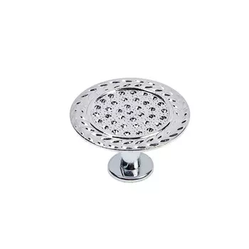 Ручка-кнопка рк017cp, цвет хром