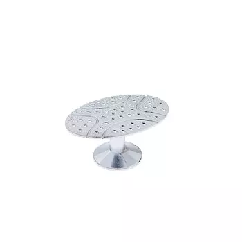 Ручка-кнопка рк019cp, цвет хром