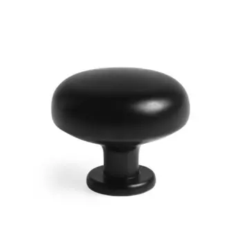 Ручка кнопка тундра pk036bl, черная