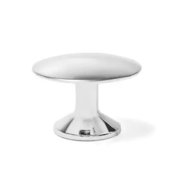 Ручка кнопка тундра рк002, цвет хром