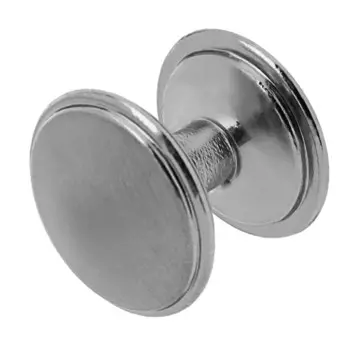 Ручка-кнопка тундра рк108, цвет хром