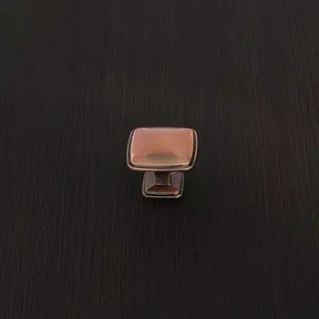 Ручка кнопка тундра рк112ac (mk112ac), медь, 8 шт.