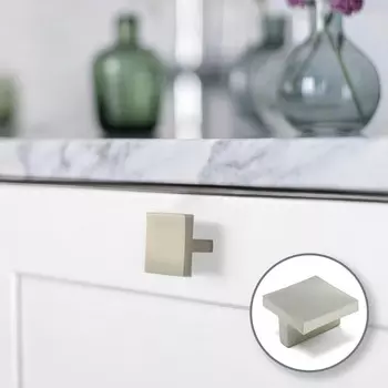 Ручка мебельная cappio rt201, цвет сатиновый серый