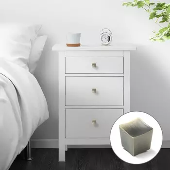 Ручка мебельная cappio rt203, цвет сатиновая бронза, 8 шт.