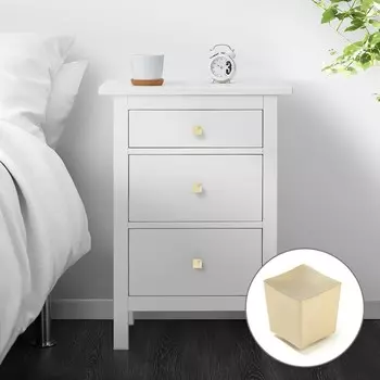 Ручка мебельная cappio rt203, цвет сатиновое золото, 8 шт.