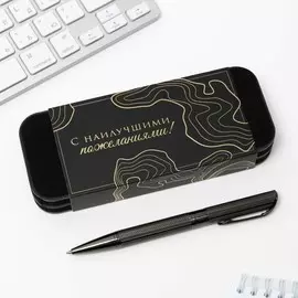 Ручка подарочная в бархатном футляре