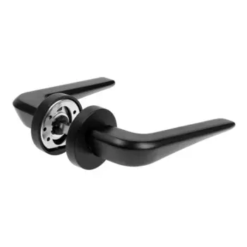 Ручка раздельная lockland 002 bl, цвет черный