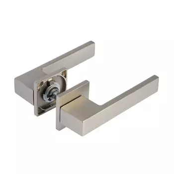 Ручка раздельная lockland 004 msn, цвет матовый сатиновый никель