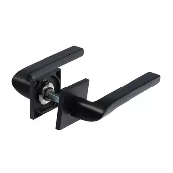 Ручка раздельная lockland 005 bl, цвет черный