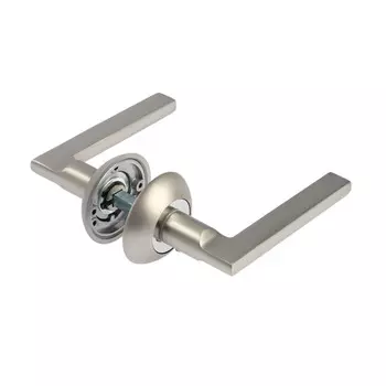 Ручка раздельная lockland 008 msn, цвет матовый сатиновый никель