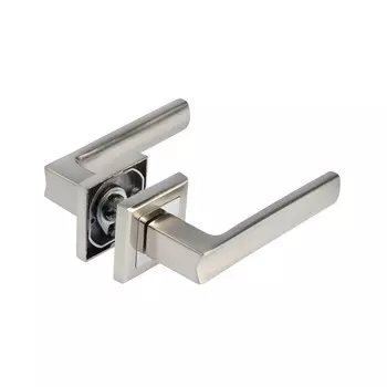 Ручка раздельная lockland 009 sn, цвет сатиновый никель