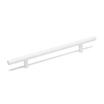 Ручка-рейлинг cappio frida, нержавеющая сталь, d=12 мм, м/о 160 мм, цвет белый