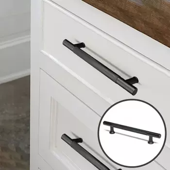 Ручка-рейлинг cappio pimply, d=12 мм, м/о 160 мм, цвет черный