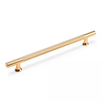 Ручка-рейлинг cappio pimply, d=12 мм, м/о 192 мм, цвет золото