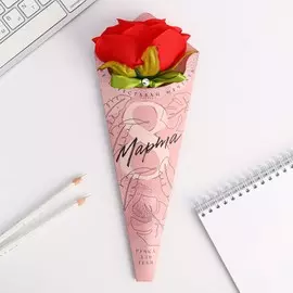 Ручка прикол, шариковая, синяя паста, 1.0 мм, пластик