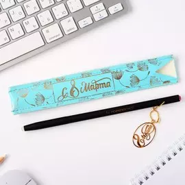 Ручка с подвеской пиши-стирай