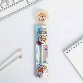 Ручка - шиммер